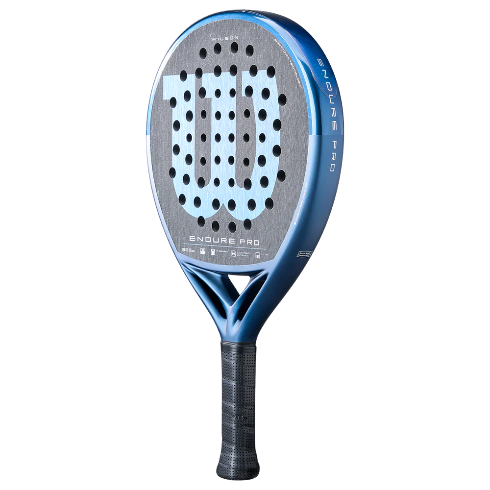 Wilson Endure Pro V1 2026 padel racket with a sleek design and lightweight frame, ideal for powerful shots and control.