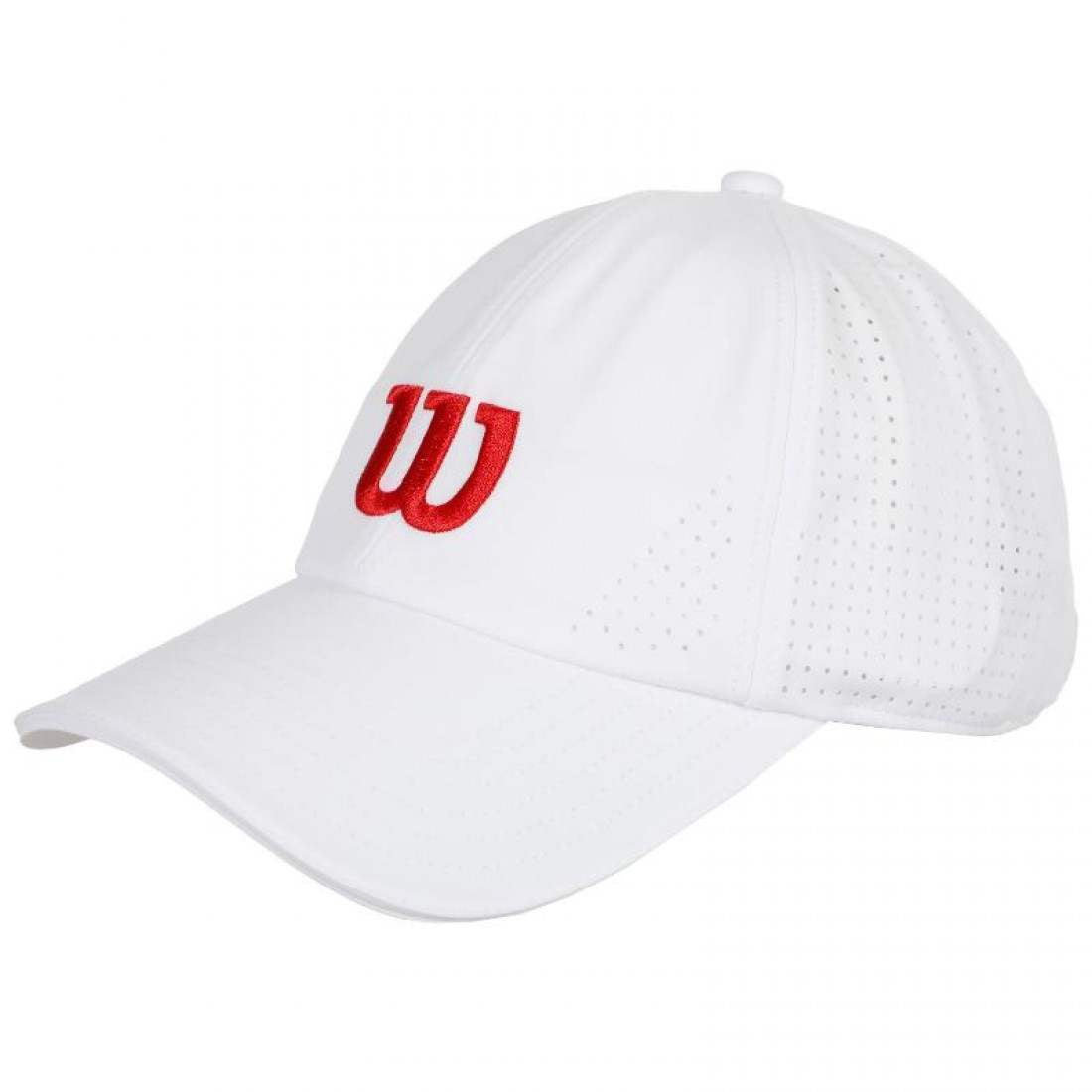 Wilson Active Perforated Tennis Cap – Bright White