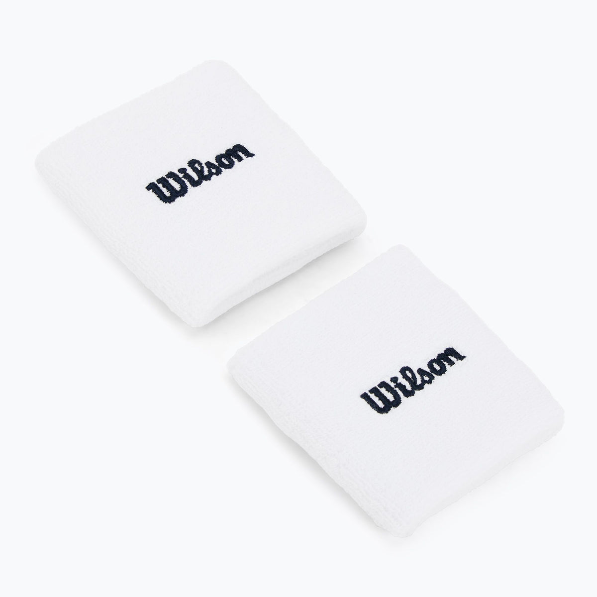 Wilson Classic Wristbands 2 Pack – White