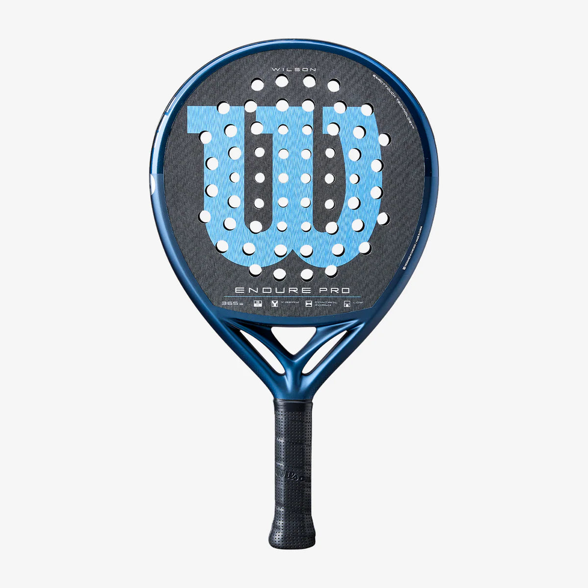 Wilson Endure Pro V1 2026 padel racket, lightweight design with textured surface and grip, ideal for advanced players.