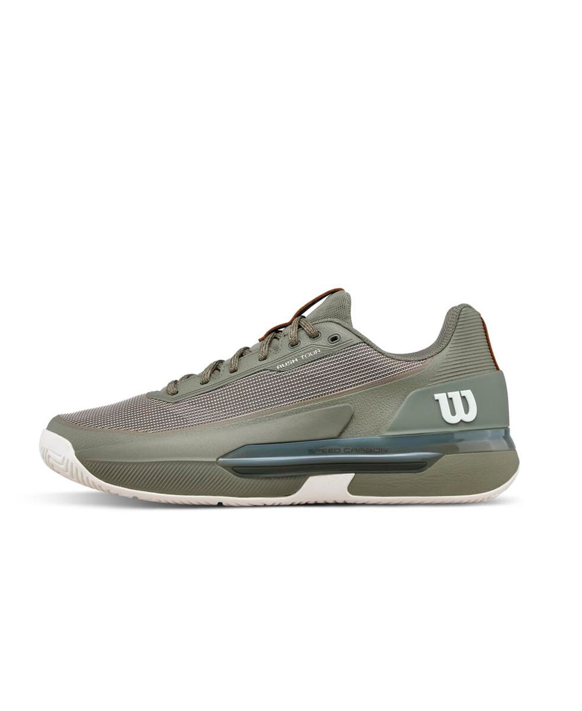 Wilson Rush Tour 5 Men’s Court Shoes – Vetiver/Tofu/Caramel Cafe