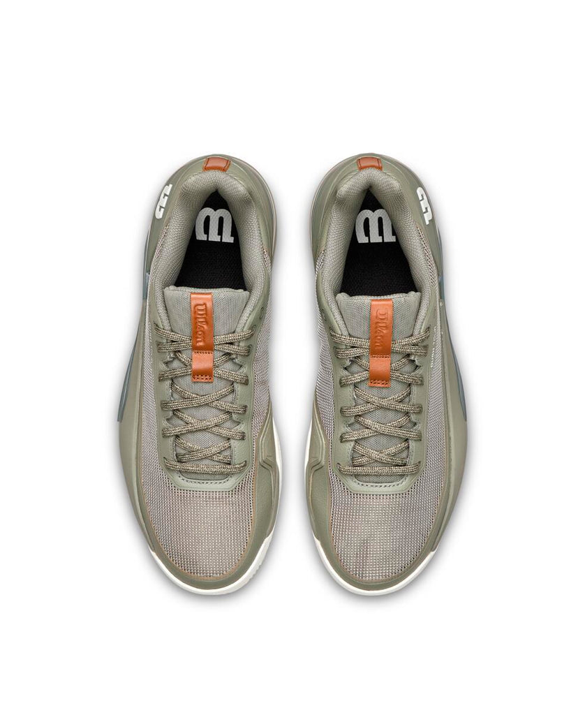 Wilson Rush Tour 5 Men’s Court Shoes – Vetiver/Tofu/Caramel Cafe