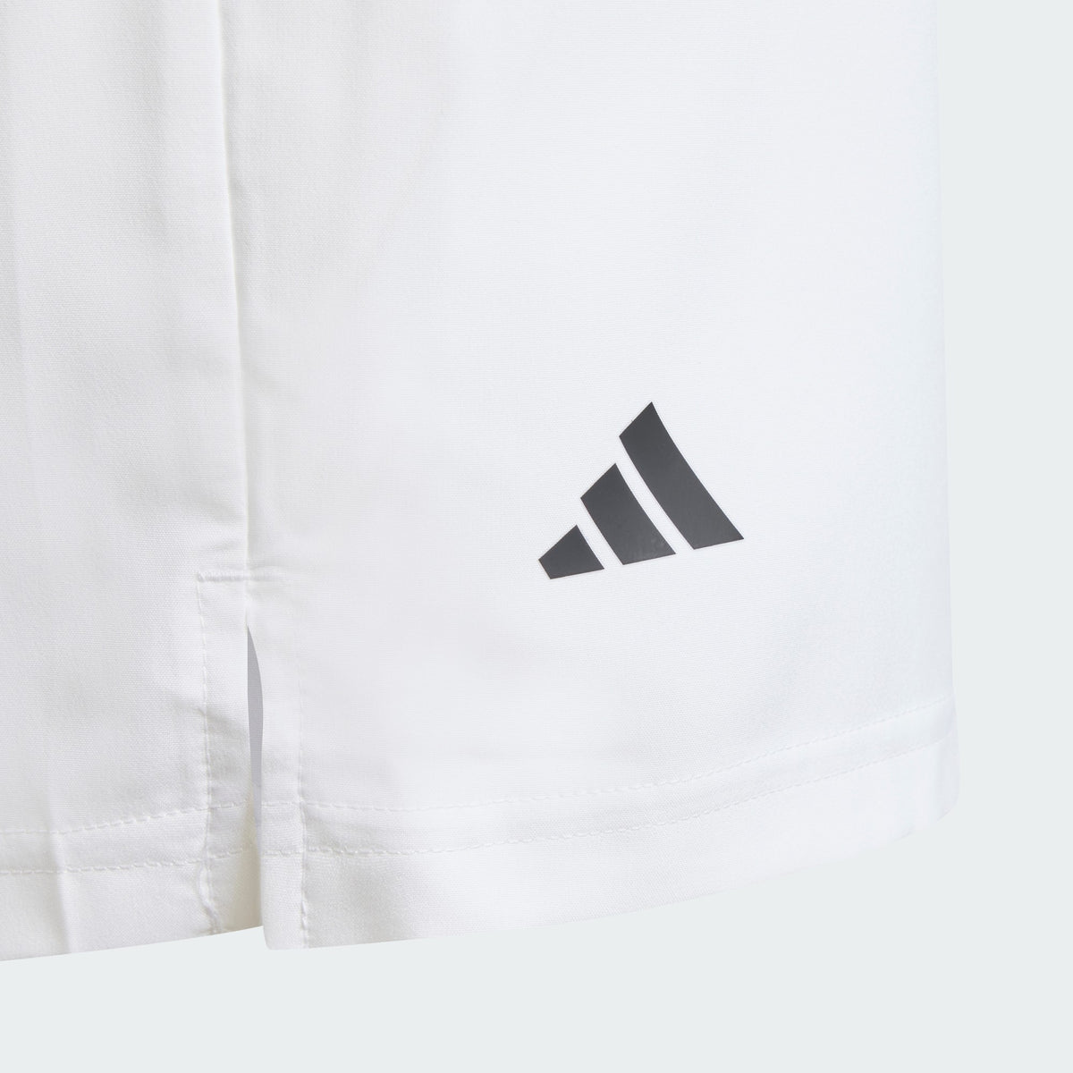 Adidas Club 3-Stripes Junior Tennis Shorts – White