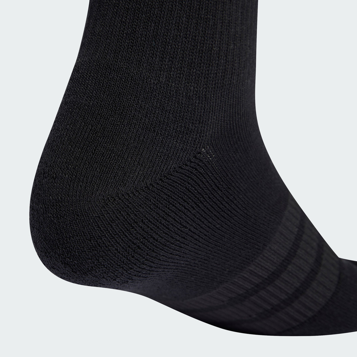 Adidas Cushioned Sportswear Crew Socks 3 Pack – Black/Black/White