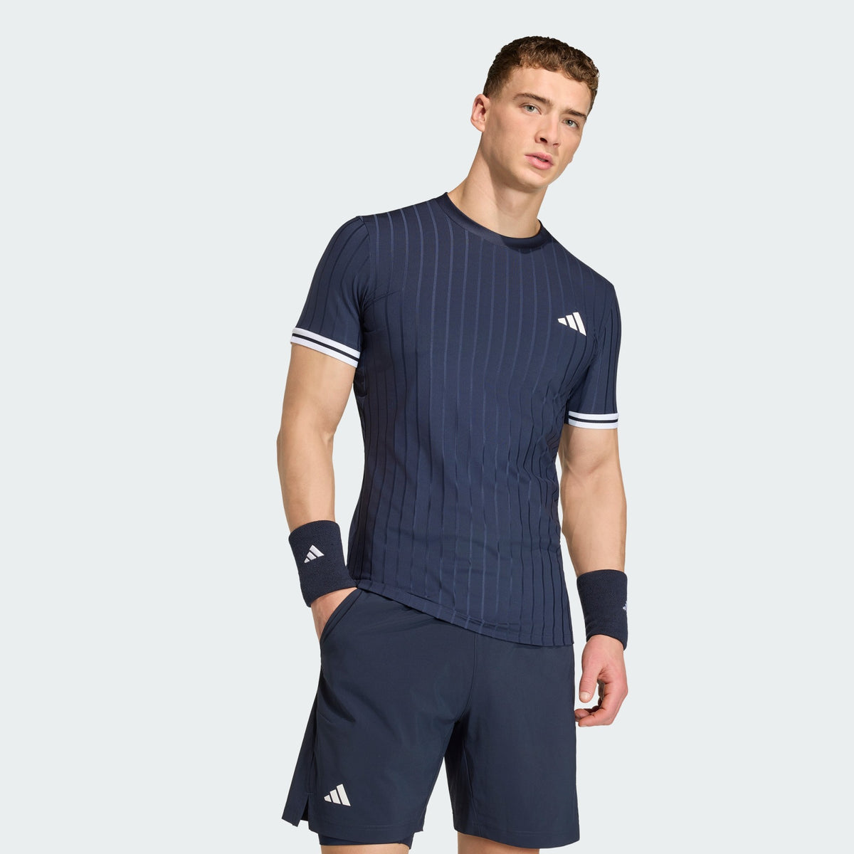 Adidas Tennis Climacool FreeLift Pro T-Shirt – Legend Ink