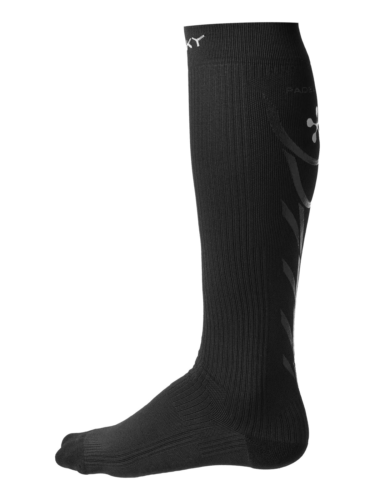 Floky Premier Padel Flow Biomechanical Socks – Black
